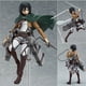 thumbnail image 1 of Attaque sur Titan Anime Figura de acción, Ichiban Kuji, Levi Horse, Shingeki no Kyojin, Levi Ackerman Figura Modelo Butter Toy, 18cm203 Sin Caja 15cm zhangmengya unisex, 1 of 2