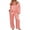 Red White Stripe, variant on Ekouaer Silk Satin Pajamas for Women Button Down Pjs Set Long Sleeve Loungewear 2 Piece Wide Leg Sleepwear