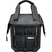 ToughBuilt - Massive Mouth 12-Inch Tool Bag, Compact Wide-Opening Tool Bag with Hard Body Construction, Reinforced Handles and 25 Pockets