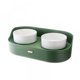 thumbnail image 1 of Cuenco automático para gatos CHAO almacenamiento de agua color verde, 1 of 5