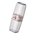 thumbnail image 2 of Travel Toothbrush Cup Set Portable Family Wash Toothpaste Toothbrush Transparent Cup, 2 of 5