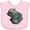 AD-Pink, variant on Inktastic Lurking gator Boys or Girls Baby Bib