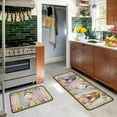 thumbnail image 2 of Easter Kitchen Rugs Sets of 2 Easter Kitchen Decor Funny Bunny Colorful Eggs Kitchen Mats for Floor Spring Easter Decorations for The Home, 2 of 6