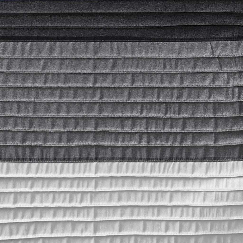 Euroco Faux Silk Shower Curtain