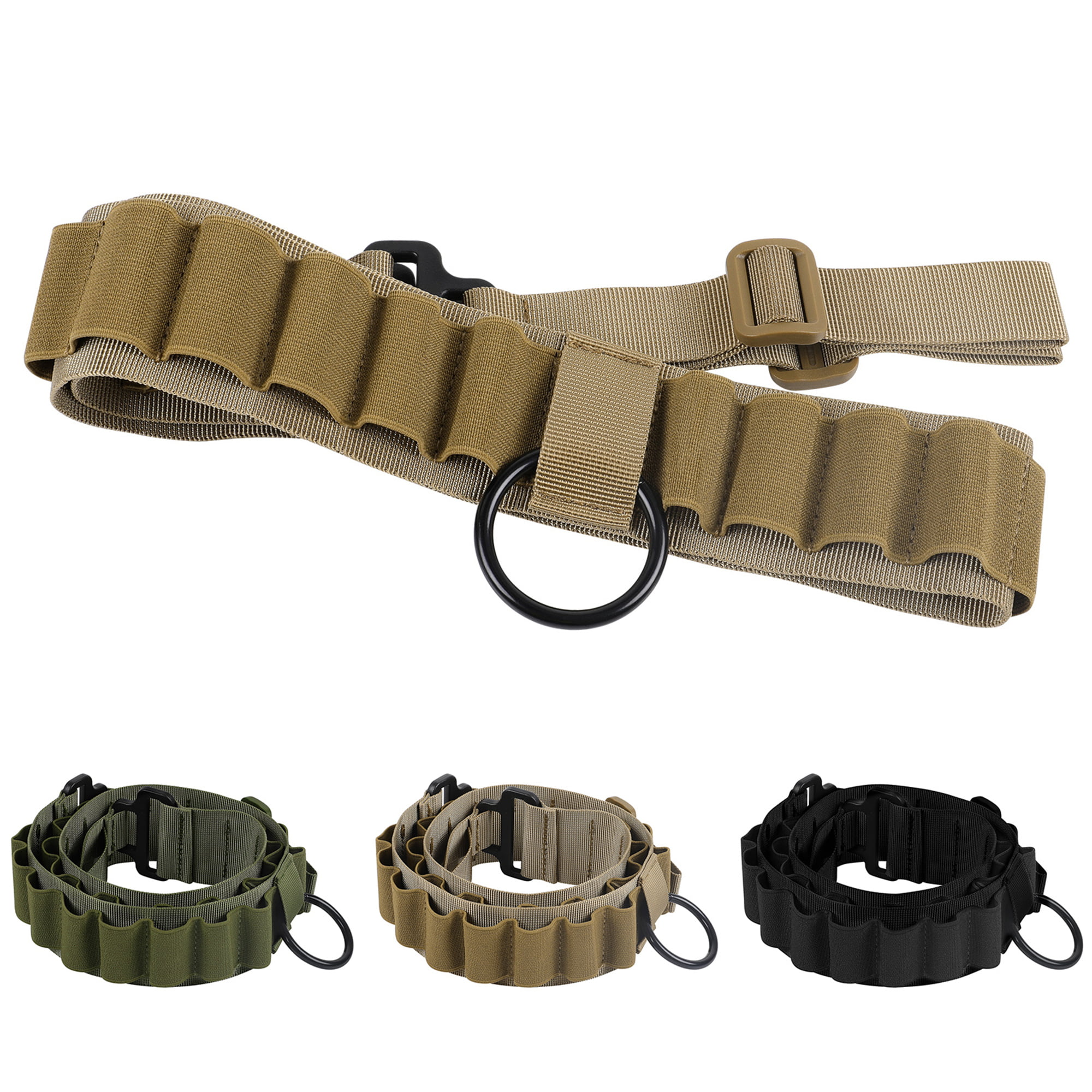 27 Round Shotgun Shell Holder Shoulder Sling Belt Tactical Sling Accessories US 