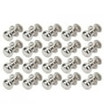 thumbnail image 2 of Filfeel 20Pcs Copper Nail Rivets 9 X 8mm DIY Copper Rivets Round Head Nipple Nail Bag Shoes Accessories For Leather Craft Decoration Bag Shoes Repairs, 2 of 8