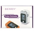 thumbnail image 2 of [2 Pack] Berry Fingertip Sporting and Aviation Pulse Oximeter, Heart Rate Monitor, Digital Blood Oxygen Saturation Monitor, 2 of 6