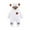 White Floral Bear, variant on URMAGIC 0-18 Months Baby Boy Girl Fall And Winter Bodysuit Clothes Toddler Kids Fleece Hooded Romper Outerwear Cartoon Bear Print Snowsuit Thicken Warm Jacket