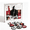 Christmas Music Refrigerator Stickers B-A8, variant on Christmas Music Refrigerator Stickers, Playable Magnetic Discs With Music Player Unit, Interactive Xmas Fridge Decor, Novelty Gift For Family Holiday Gatherings (B)