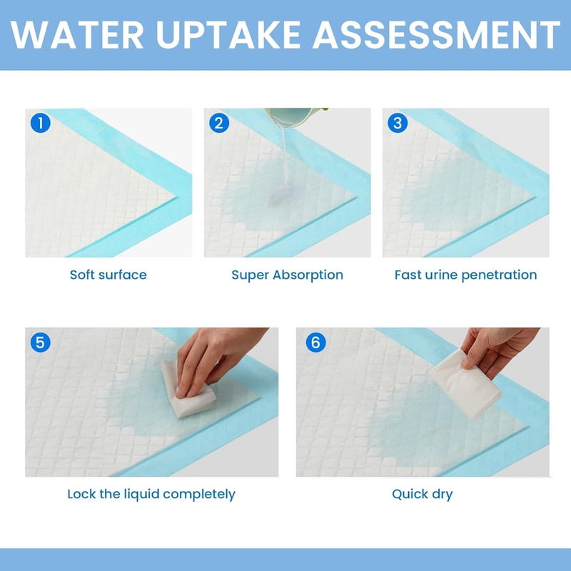 Pet Training and Puppy Pads 24"x24" (75 Count), Super Absorbent Pee Pads for Dogs, Leak-Proof Dog Potty Training Pads for Puppies, Cats, Rabbits, Disposable Pet Pads for Housetraining