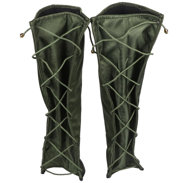 Anti-bite Gaiter, Double Sailcloth Anti-bite Protection Gaiter Stable For Hunting Outdoor For Hiking Camping