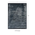 thumbnail image 3 of Linon Vintage Ilussion Power Loomed Microfiber Polyester 5'x7'6" Rug in Navy, 3 of 3