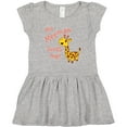 thumbnail image 3 of Inktastic My Meemaw Loves Me- Cute Giraffe Girls Toddler Dress, 3 of 5