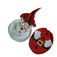 thumbnail image 5 of Entireivity 1 Set of Creative Christmas Themed Bathroom Pads Toilet Seat Cover Red, 5 of 8
