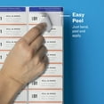 thumbnail image 4 of Avery Printable Address Labels with Sure Feed, 1" x 2-5/8", Matte Clear, 750 Blank Mailing Labels (05630), 4 of 5