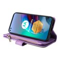 thumbnail image 3 of Compatible with Motorola Moto G100 Wallet Case with Card Slots PU Leather Zipper Flip Folio Cover, 3 of 5