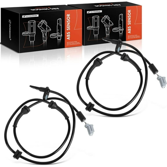 A-Premium ABS Wheel Speed Sensors Compatible with Nissan Altima 2007-2013 Maxima 2009-2014 Front Left and Right 2-PC Set