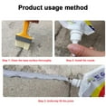 thumbnail image 5 of Concrete Crack Waterproof Repair Sealant Caulking Glue Weather Resistant Type X4D1, 5 of 6
