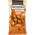 thumbnail image 6 of 3 Pack Of Snyder's of Hanover Cheddar Cheese Pretzel Sandwiches, Crunchy Snack with Creamy Filling, 8 oz Bag – Perfect for Parties & On-the-Go, With Grey Bowl By Value Nest, 6 of 6
