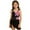 260218-a-Black, variant on Girls Swimsuit Size 8 1 Piece Bikini Small Skirt 2pcs Suit for Girls Pink Size 6-7 Years