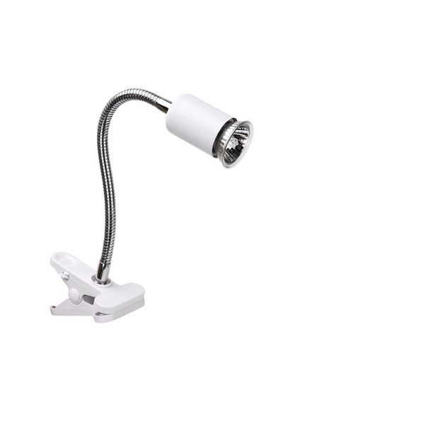 Lámpara de calor para reptiles, lámpara de punto para tomar el sol, lámpara solar de espectro completo con clips giratorios de 360° e interruptor regulable para acuario, tortuga, lagarto, serpien