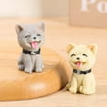 thumbnail image 3 of D-GROEE Mini Cute Puppy Figures Decor, Miniature Fairy Garden Dog Succulent, Tiny Terrarium Animal Statues Ornaments for Home Decoration Micro Landscape, 3 of 7