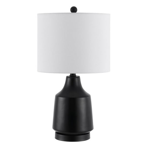 SAFAVIEH Atrius 26 in. Classic Contemporary Table Lamp, Black