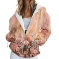 thumbnail image 2 of IMENGL Sweat à Capuche Imprimé Lettre Mode Décontracté, Rose 2TG, Taille M-3TG, 2 of 5