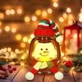 thumbnail image 2 of RKSTN Mini Snowman Lantern With Hat And Scarf C, 2 of 4