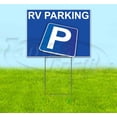 thumbnail image 1 of Rv Parking (18" x 24") Yard Sign, Includes Metal Step Stake, 1 of 6