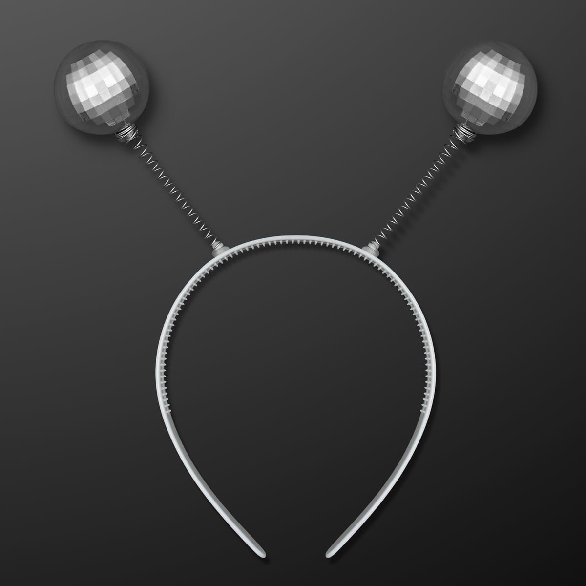 FlashingBlinkyLights NonLight Up Disco Ball Head Boppers Headbands