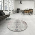 thumbnail image 4 of Ahgly Company Machine Washable Indoor Rectangle Contemporary Grey Gray Area Rugs, 5' x 7', 4 of 7