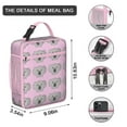 thumbnail image 3 of Koala Bear Insulated Lunch Bag Box Women Reusable Lunch Bag Fit Most Bento Boxes Lunch Box Containers School Hiking, 3 of 6