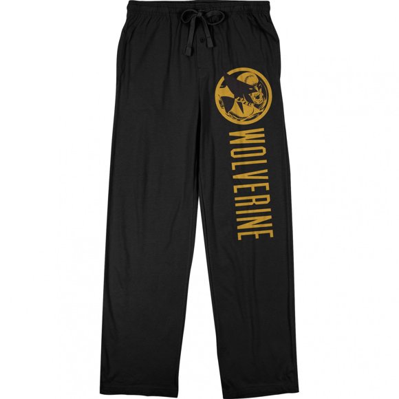 Wolverine Character Logo Pajama Pants-Small