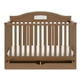 thumbnail image 6 of Graco Story 5-in-1 Convertible Baby Crib with Drawer and Reversible Headboard, Hazelnut, 6 of 18