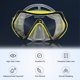 thumbnail image 3 of Equipo de buceo Gafas de buceo Máscara de buceo transparente de tres ventanas con snorkel completamente seco y aletas ajustables para hombres y mujeres Equipo de buceo, 3 of 8