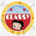 thumbnail image 2 of Betty Boop Stay Classy Feisty Sassy Women Plus Size Zipper Hoodie Brisco Brands 3X, 2 of 5