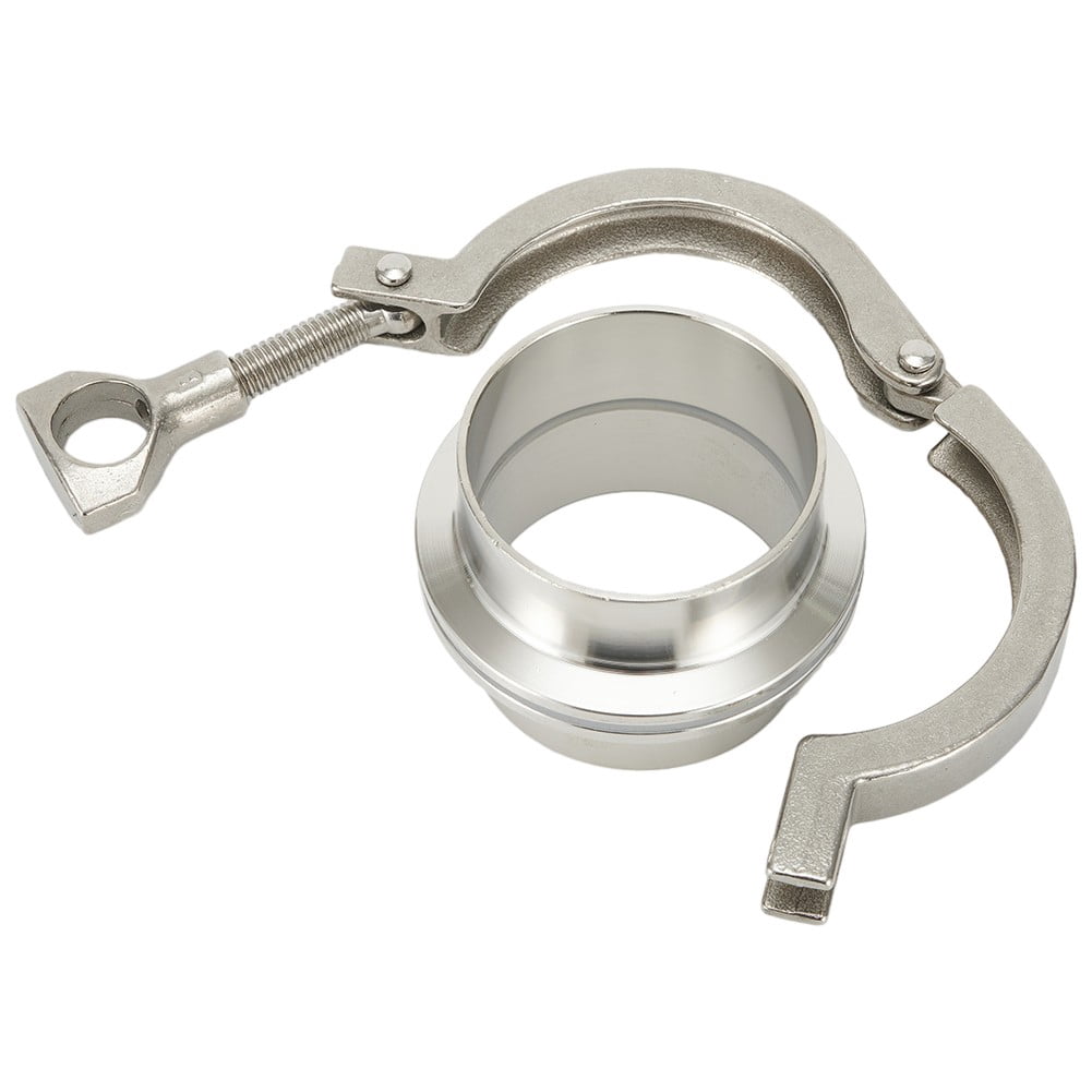 Tri-Clamp Schweißhülsen-Set Für Sanitär & Homebrew – Edelstahl 304, Hygienetauglich, 63mm Ø