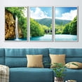 thumbnail image 2 of wall26 3 Piece Framed Canvas Wall Art for Living Room, Bedroom Scenery Theme Canvas Prints for Home Decoration Ready to Hang - 16"x24"x3 Panels, 2 of 4