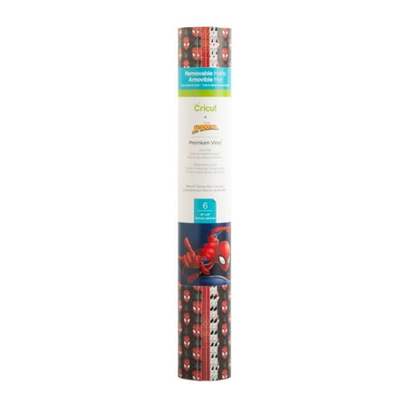 Cricut® Premium Vinyl™ Patterned Sampler, Spider-Man – Removable