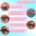 thumbnail image 3 of DIY Lash Extension Kit, 280PCS Lash Clusters Kit with Bond, Seal, Remover & Tweezers, 8–16mm Natural Wispy Individual Lashes, Easy At-Home Eyelash Extensions for Beginners, Perfect Mom Gifts, 3 of 9