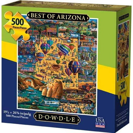 Dowdle Jigsaw Puzzle - Best of Arizona - 500