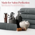 thumbnail image 4 of RIVERSIDE 24 Pack Salon Towel 16x26 Ultra Soft Absorbent Cotton Hand Towels for Salon and Spa - Gray, 4 of 8