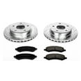 thumbnail image 3 of PowerStop Front Z23 Evolution Sport Carbon-Fiber Ceramic Brake Pad and Drilled & Slotted Rotor Kit Fits: DODGE MITSUBISHI Select Models K2193, 3 of 10