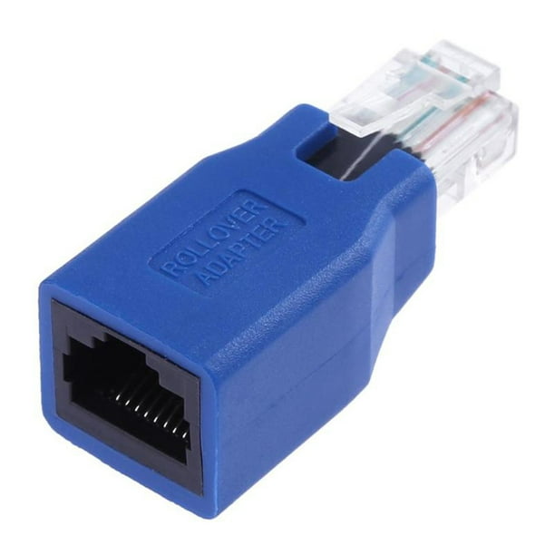 Conector RJ45 macho a hembra CAT6 Reemplazo del adaptador de extensión de red Ethernet Lan para enrutadores / concentradores / conexiones de red RJ45 Advancent PJ7791-03