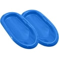 thumbnail image 1 of Superio Toboggan Snow Sled, Blue (2 Pack), 1 of 5