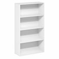 thumbnail image 5 of Furinno JAYA 4-Tier Open Shelving Book Shelf 9.5 x 23.6 x 41.9 White, 5 of 5