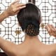 thumbnail image 4 of 2 uds. Fundas para moño para el pelo, redecilla para el pelo con lazo, Clip para el pelo para mujer, Clips para pasador de redecilla, 4 of 4