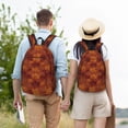 thumbnail image 4 of Balery fall Maple Mochila Clásica Impresa Básica para Viaje, Mochila Escolar Resistente al Agua, Mochila de Lona con Correas Ajustables-Medium, 4 of 5