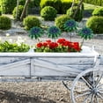 thumbnail image 5 of Metal Flower Garden Stake, All Weather Anti Rust Coating, Tool Free Ground Insert, Artistic Yard Sculpture, Meaningful Gardening Gift for Mom, Lawn Flower Bed Decoration, 5 of 8